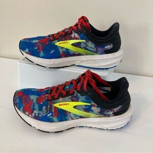 Brooks Launch 10 Womens Sz 7 Multicolor Running Shoes Sneakers 1203731B446